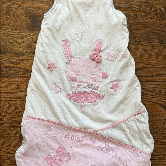 Spicy Tuna Other - Pink and White Kids Sleep Sack